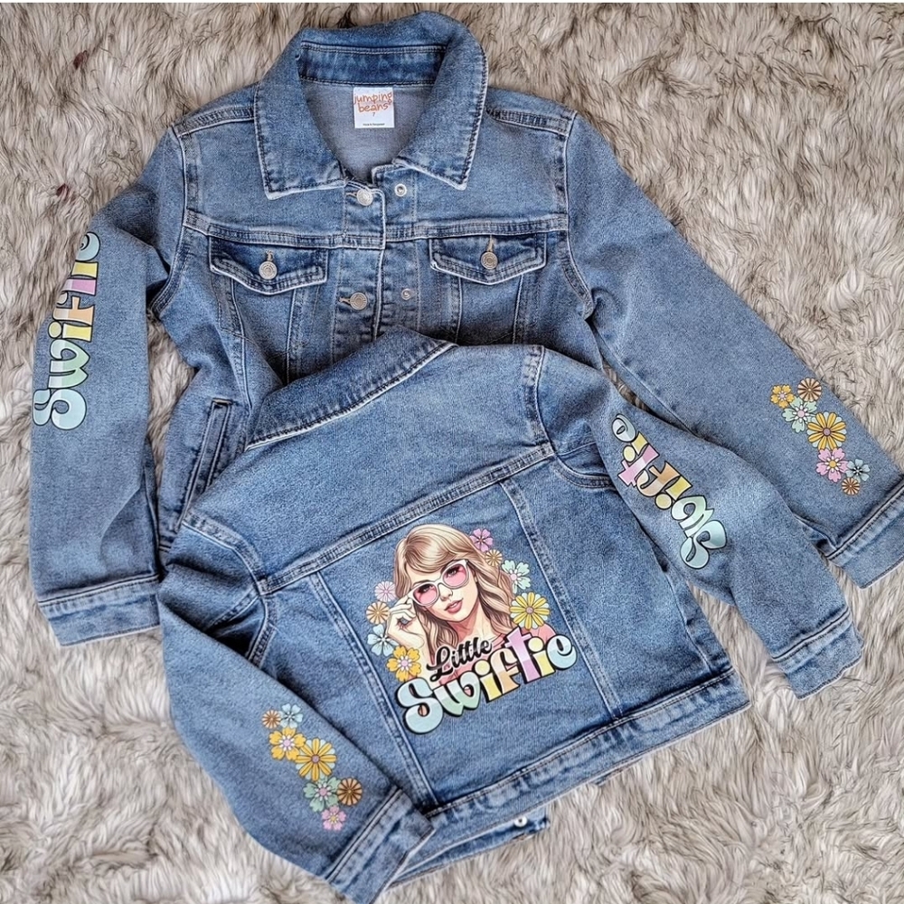 Little Swiftie. Girls Taylor Swift Concert Jacket.